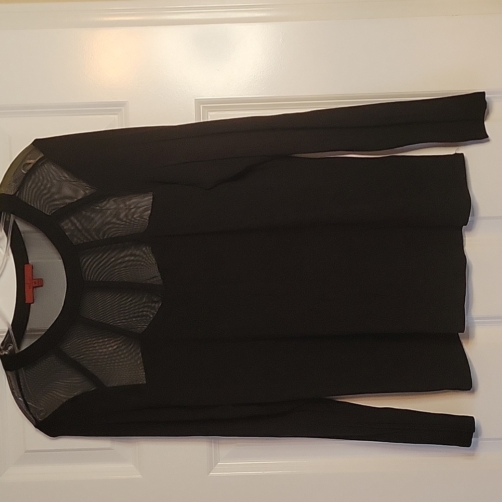 Long Sleeve Black dressy top